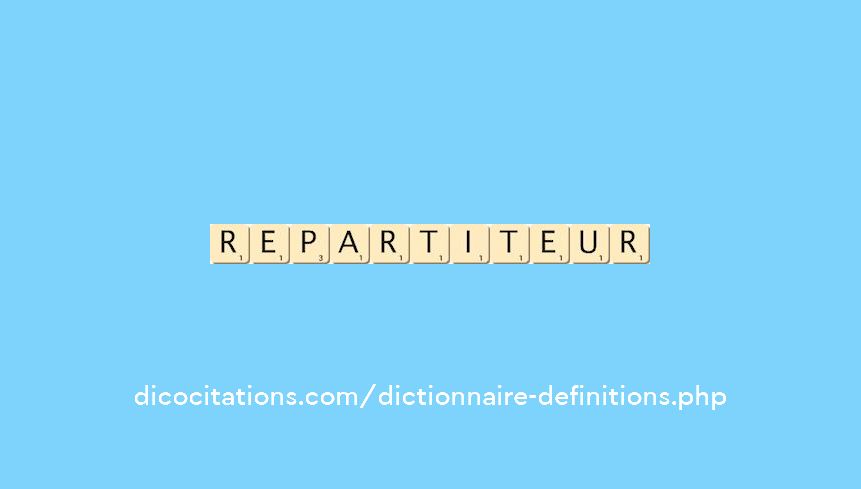 repartiteur