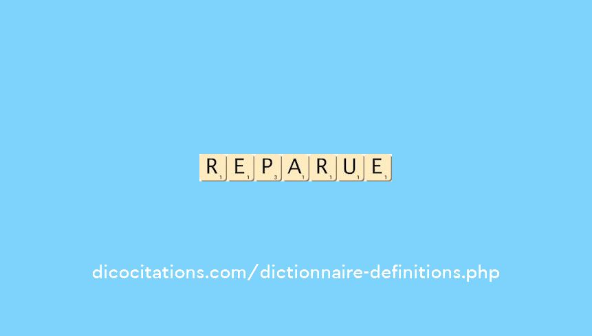 reparue reparue