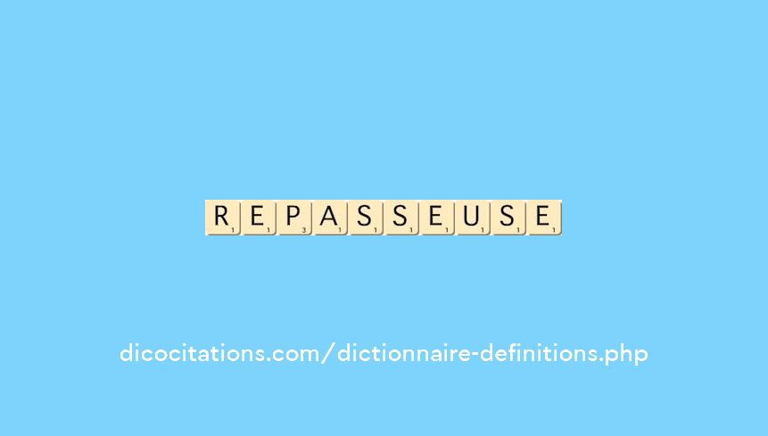 repasseuse repasseuse