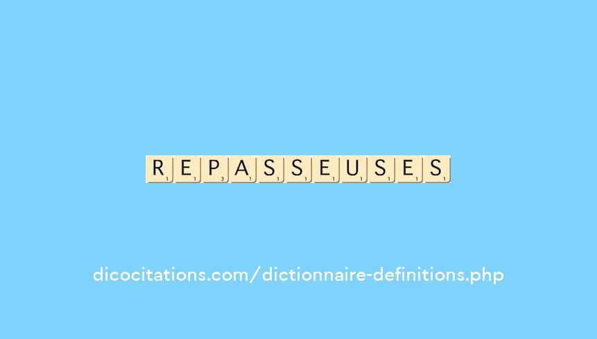 repasseuses repasseuses