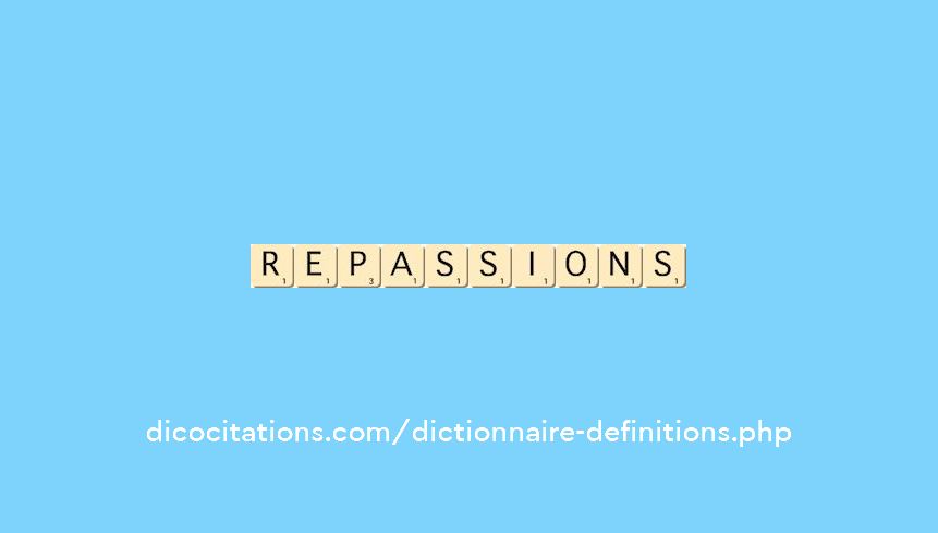 repassions