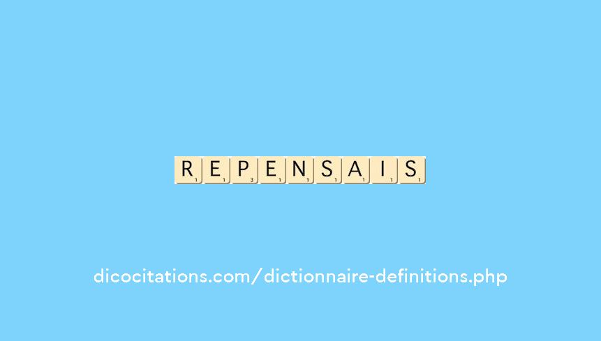 repensais repensais