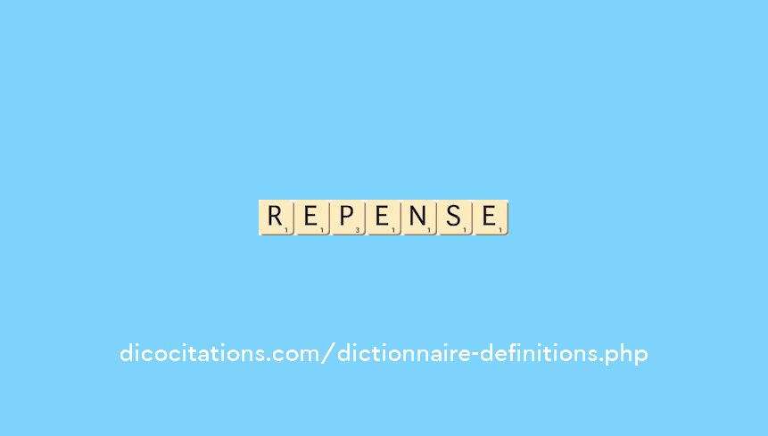 repense repense