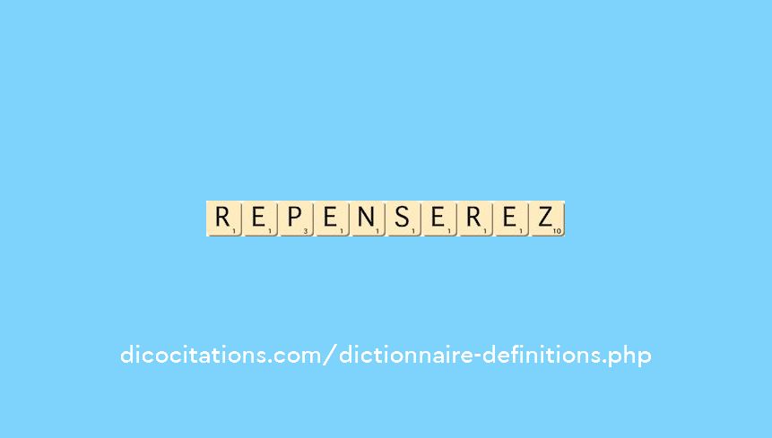 repenserez
