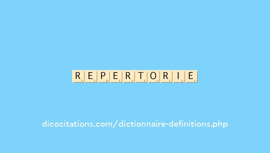 repertorie repertorie