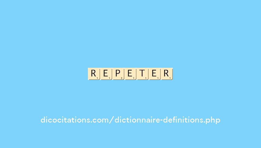 repeter