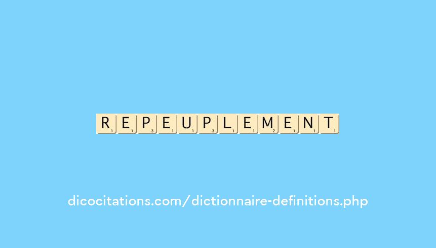 repeuplement
