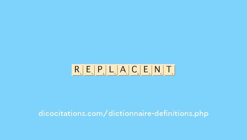 replacent replacent