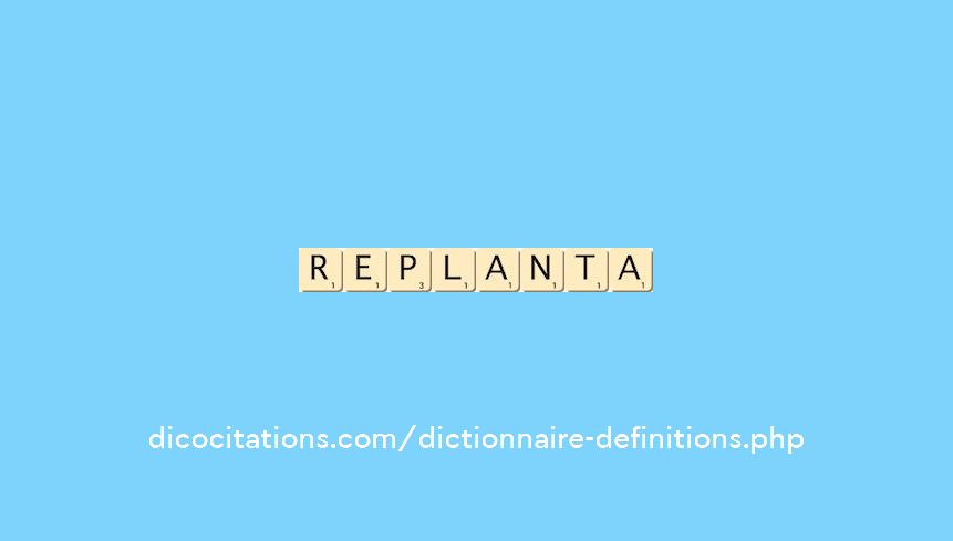 replanta replanta