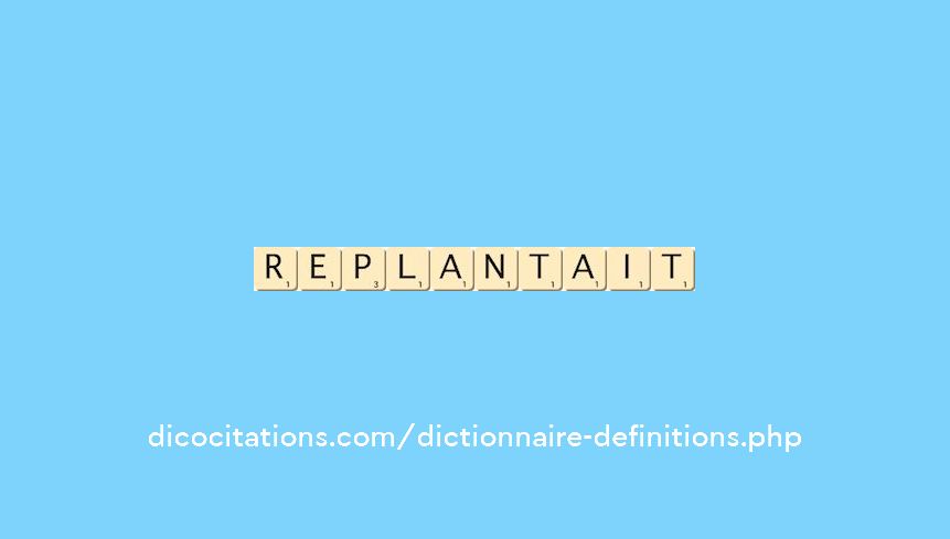 replantait