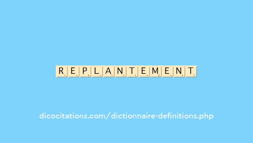replantement