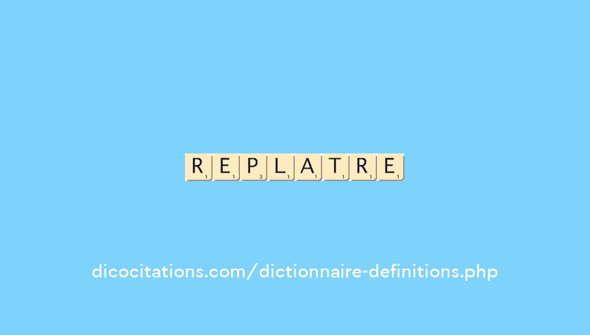 replatre