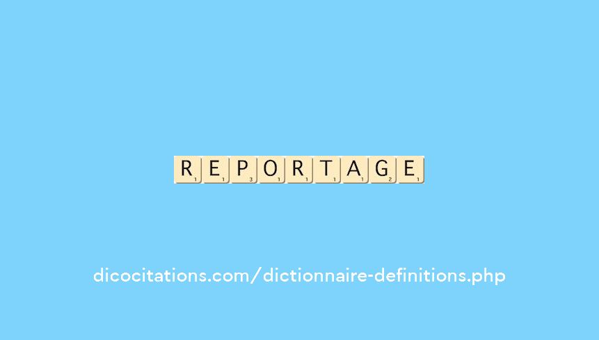 reportage reportage