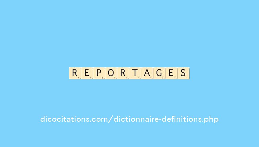 reportages reportages