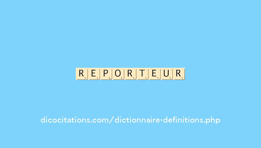 reporteur