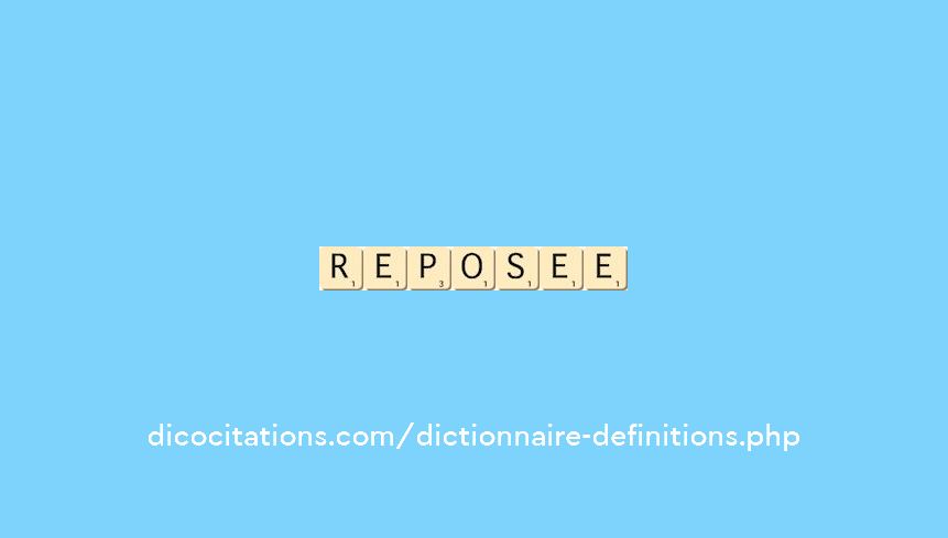 reposee reposee