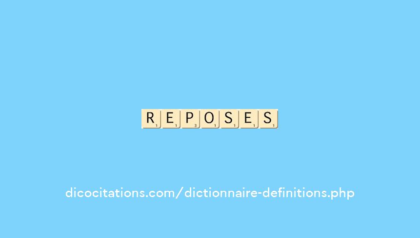 reposes reposes