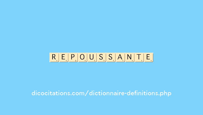 repoussante repoussante