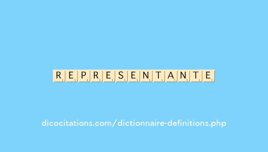 representante representante