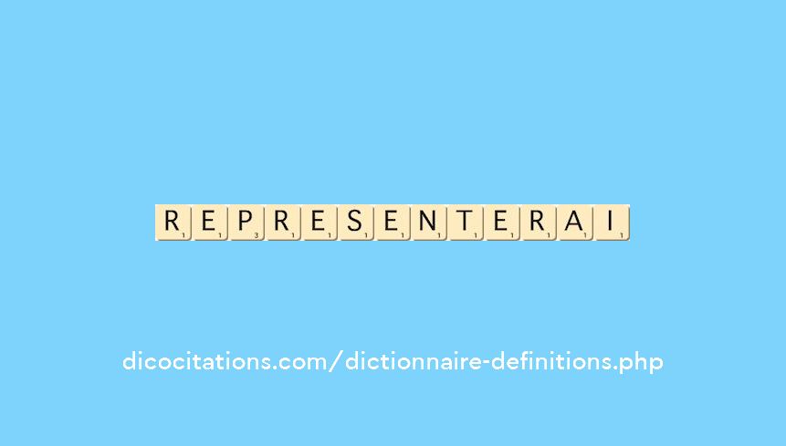 representerai