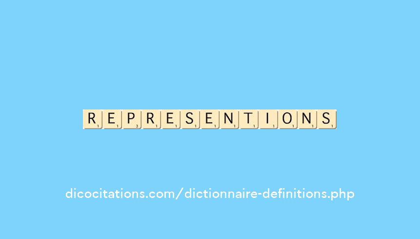 representions representions