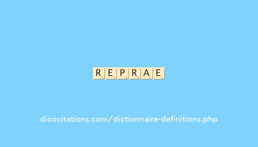 reprimande