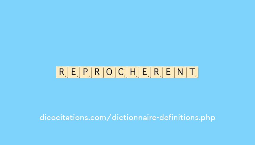 reprocherent reprocherent