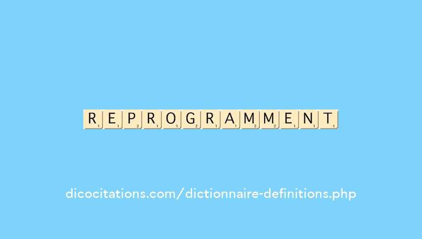 reprogramment reprogramment