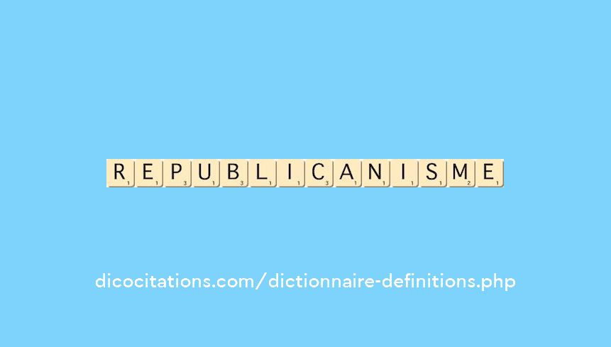 republicanisme