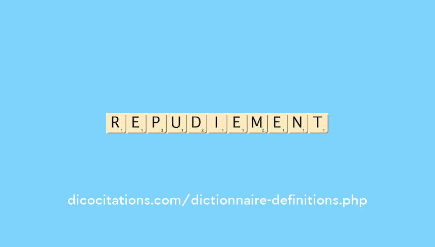 repudiement