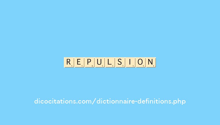 repulsion