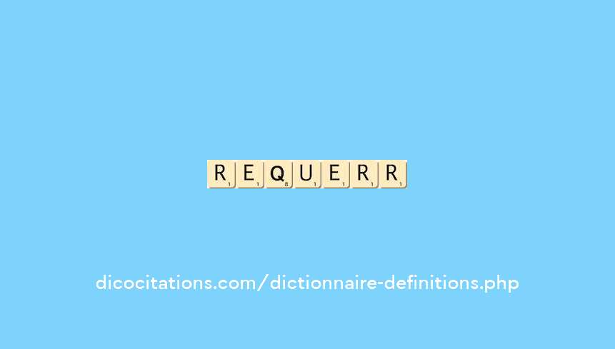 requerir