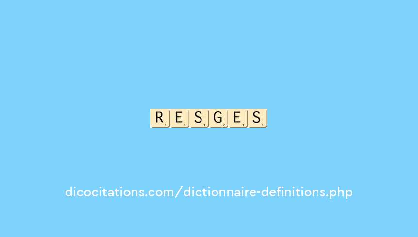 resignes