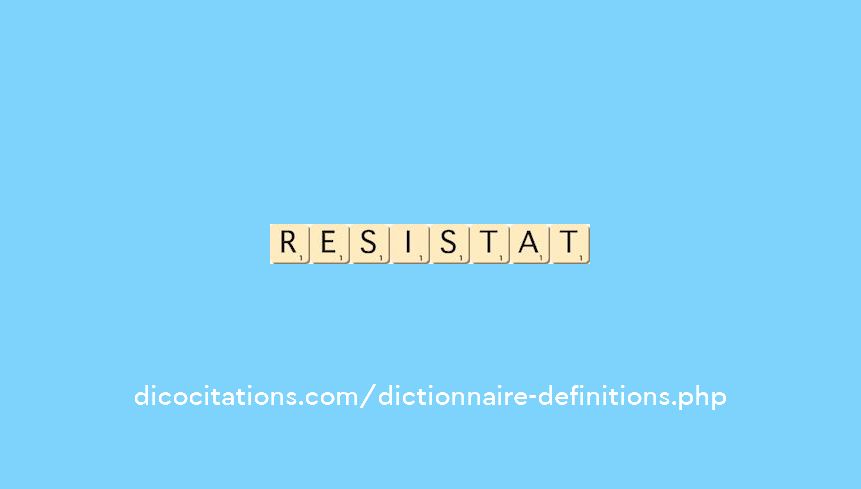 resistat resistat
