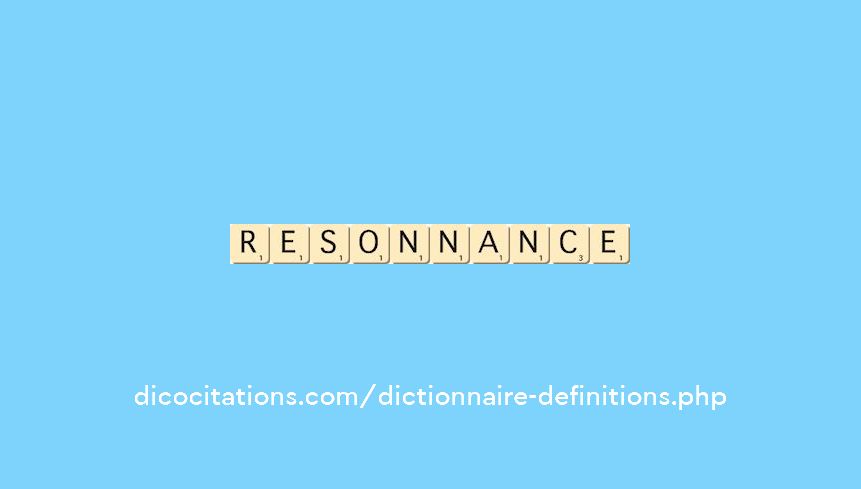 resonnance