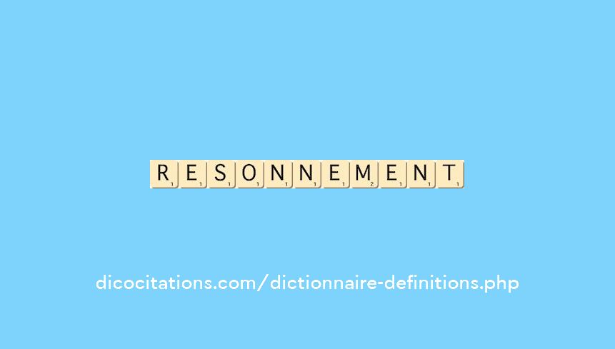 resonnement