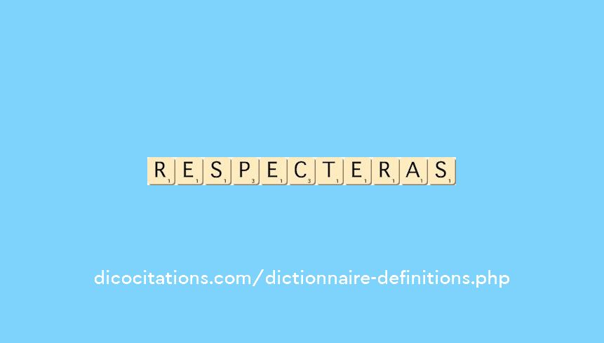respecteras respecteras