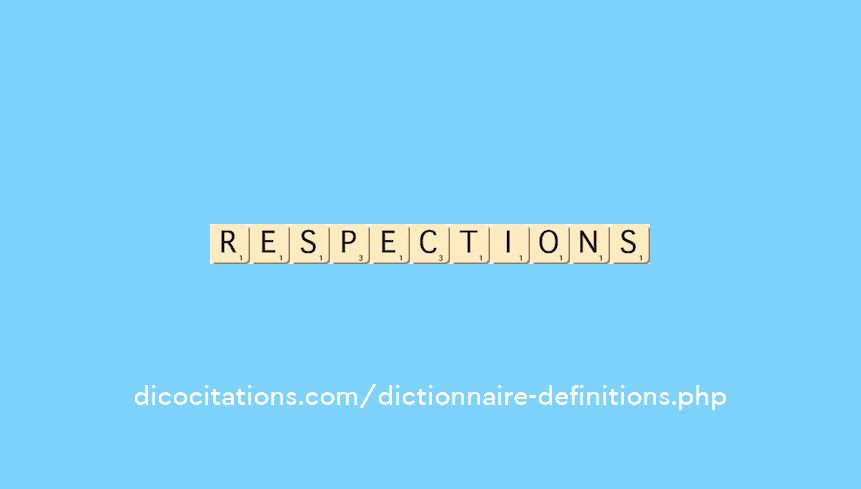 respections respections