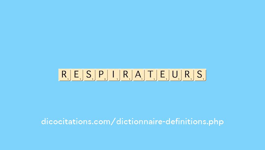 respirateurs