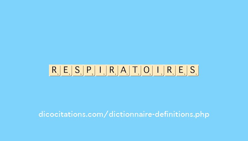 respiratoires