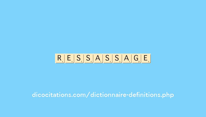 ressassage