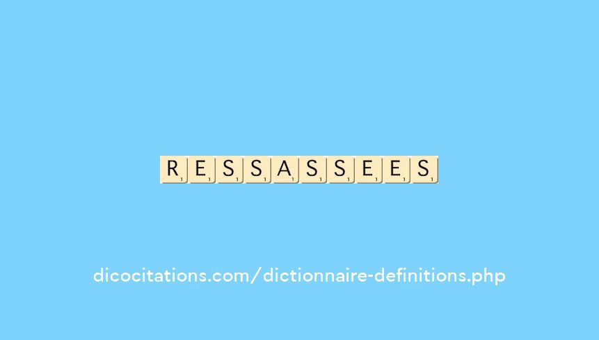 ressassees