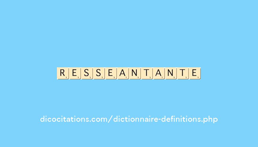 resseant--ante