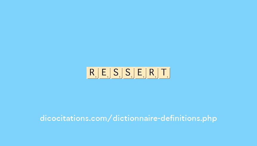 ressert