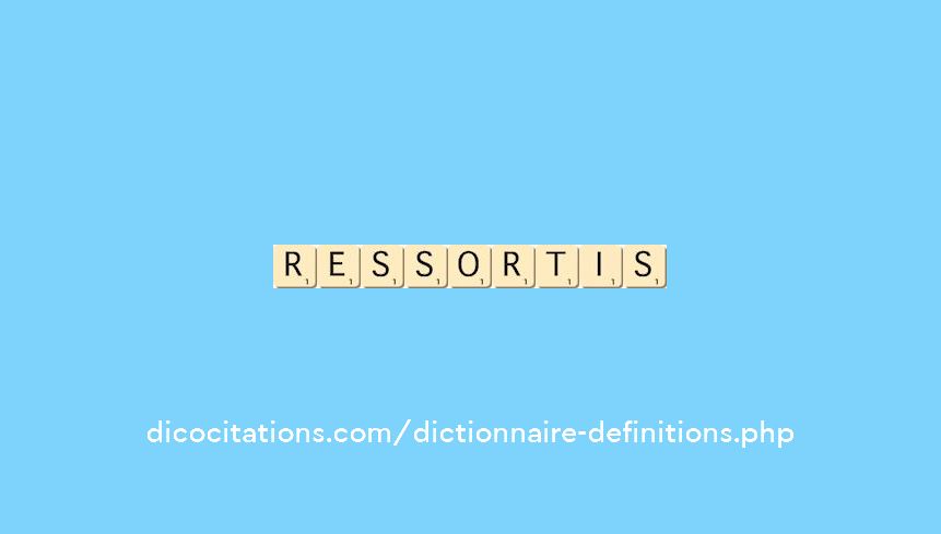 ressortis ressortis