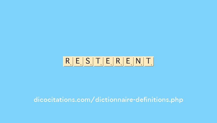 resterent resterent