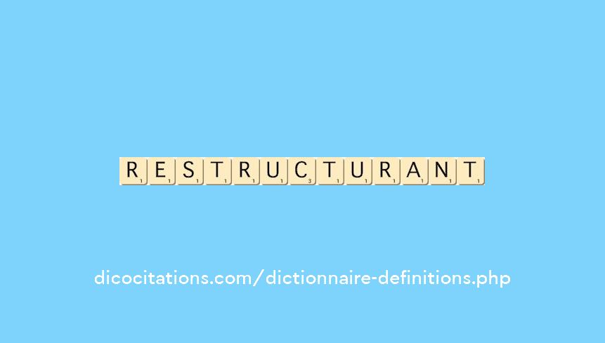 restructurant restructurant