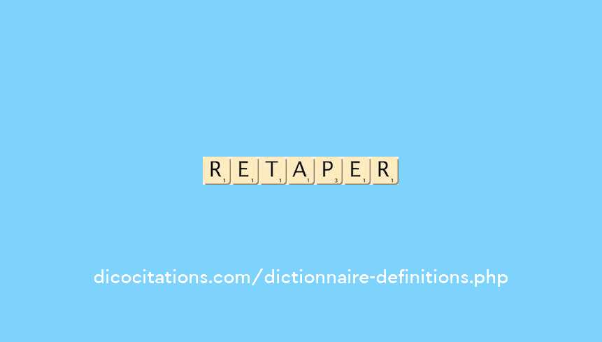 retaper