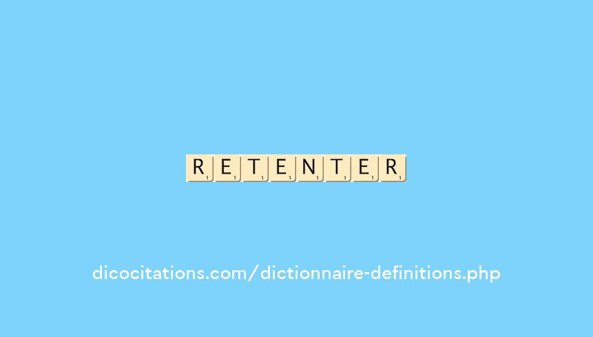 retenter