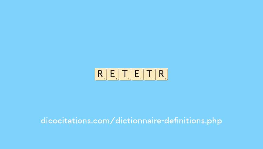 retentir